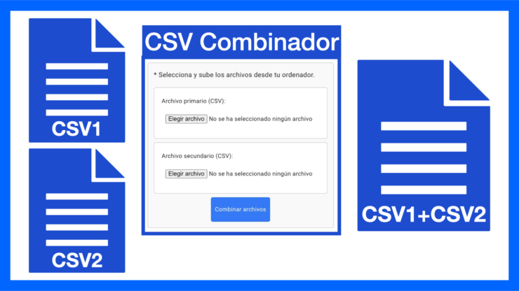 CSV Combinador online