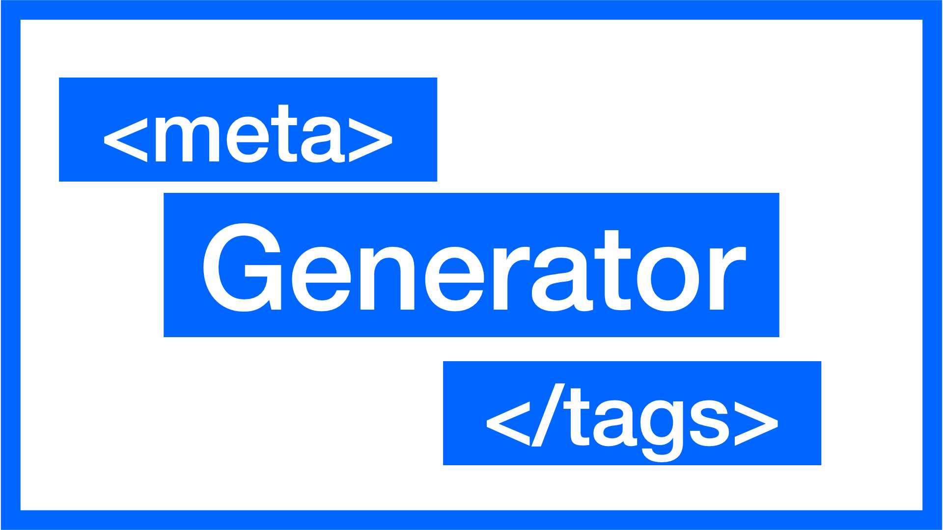 online meta tag generator