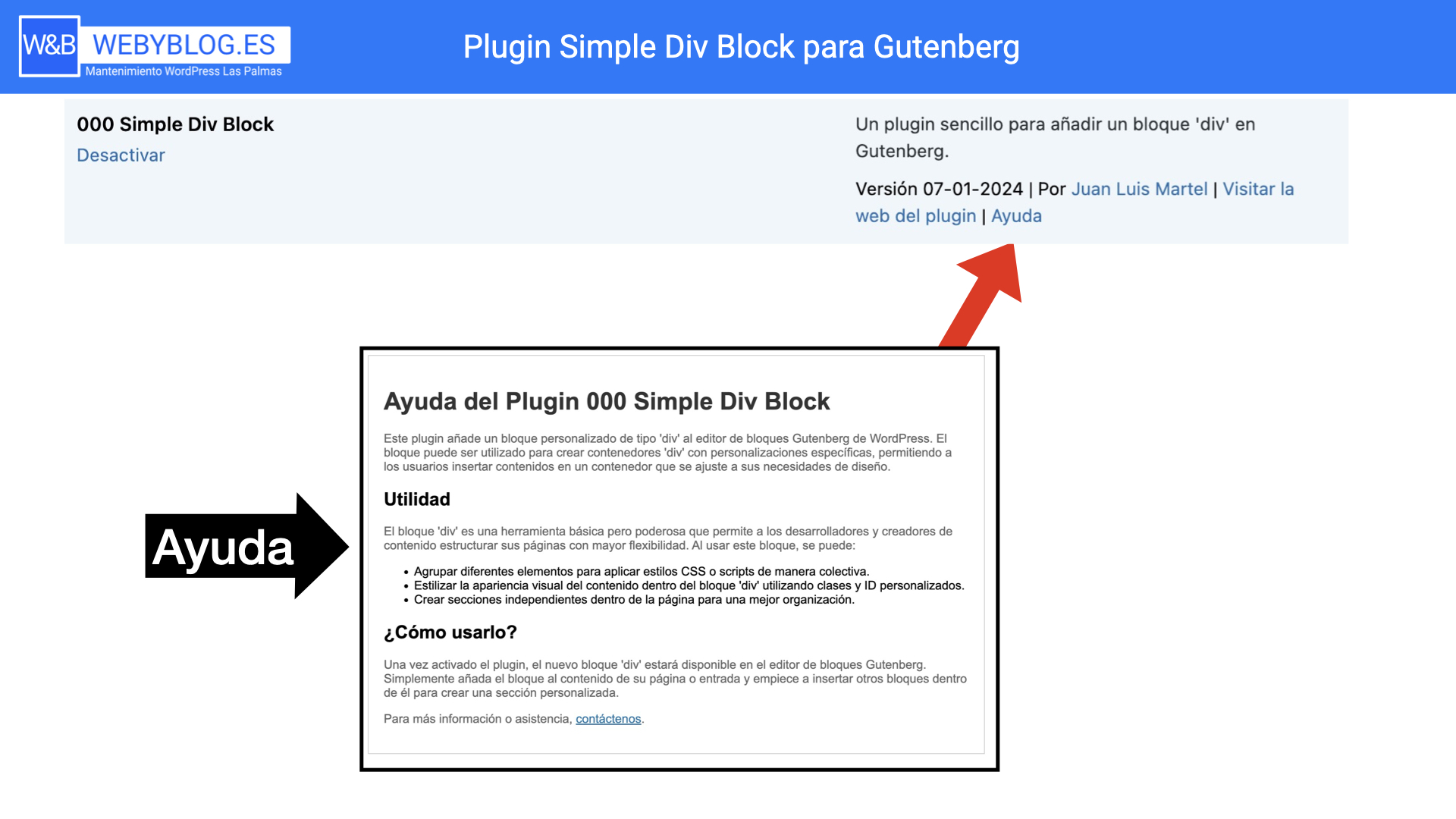 plugin simple div block para gutenberg.001