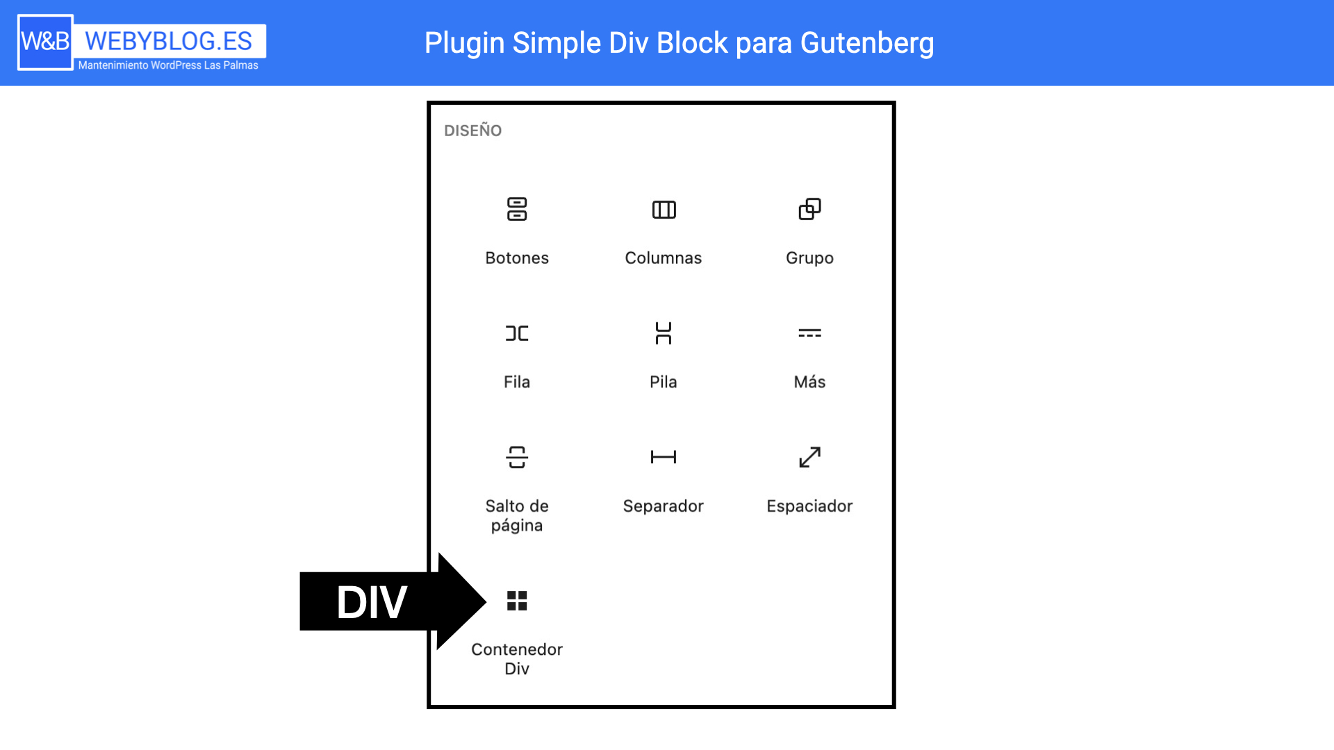 plugin simple div block para gutenberg.002